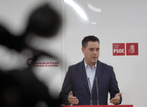 Daniel de la Rosa hablando sobre los presupuestos en Palencia