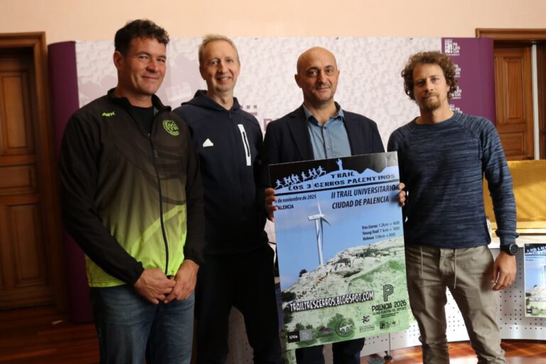 Presentación del II Trail Universitario y X Tres Cerros en Palencia