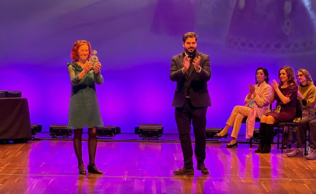 Entrega de premios Meninas en un evento en Castilla y León