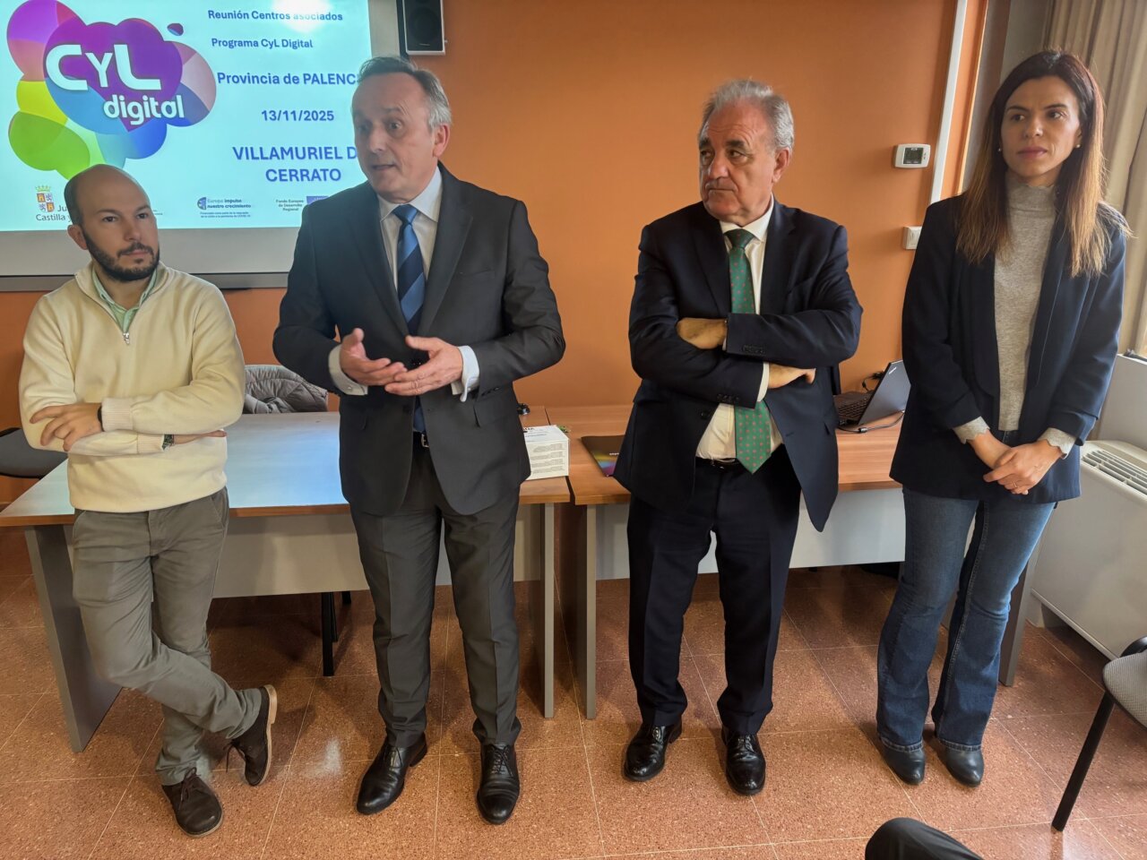 Reunión de responsables de CyL Digital en Villamuriel de Cerrato