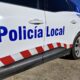 Vehículo de la Policía Local en Palencia con detalles visibles.