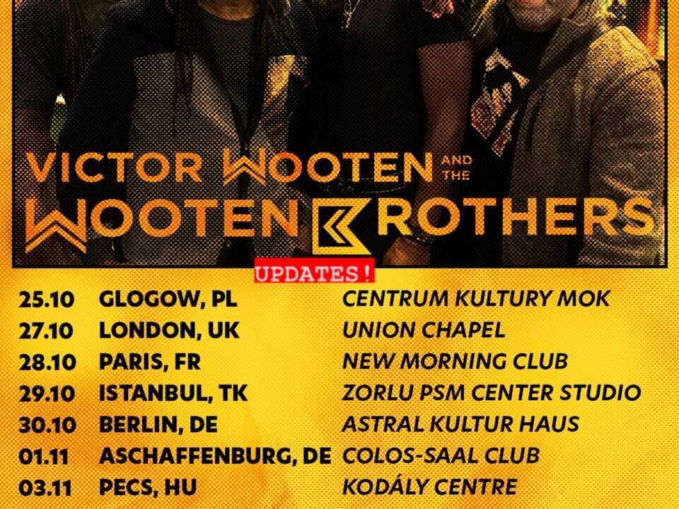 Victor Wooten y sus hermanos en el Festival Internacional Jazz Palencia