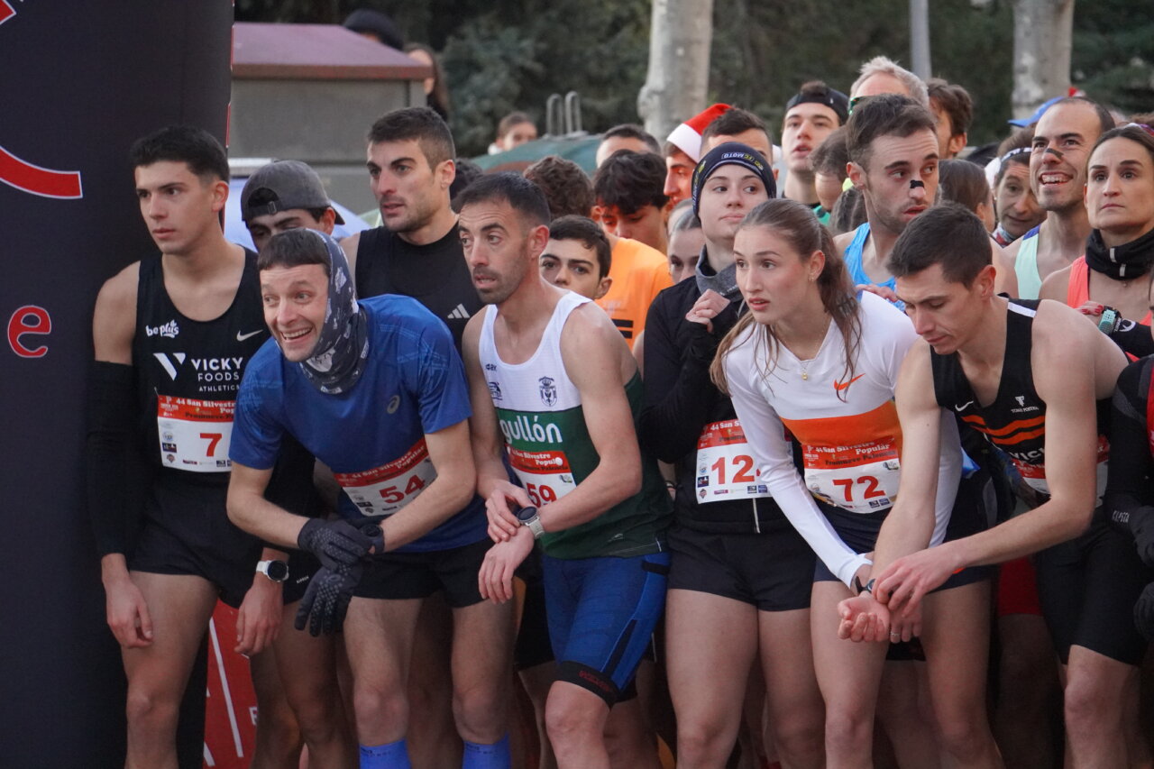 Corredores listos para la San Silvestre en Palencia