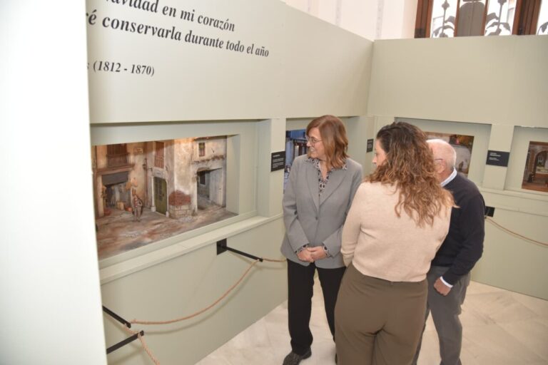 Visita al Belén Napolitano en el Centro Cultural Provincial de Palencia