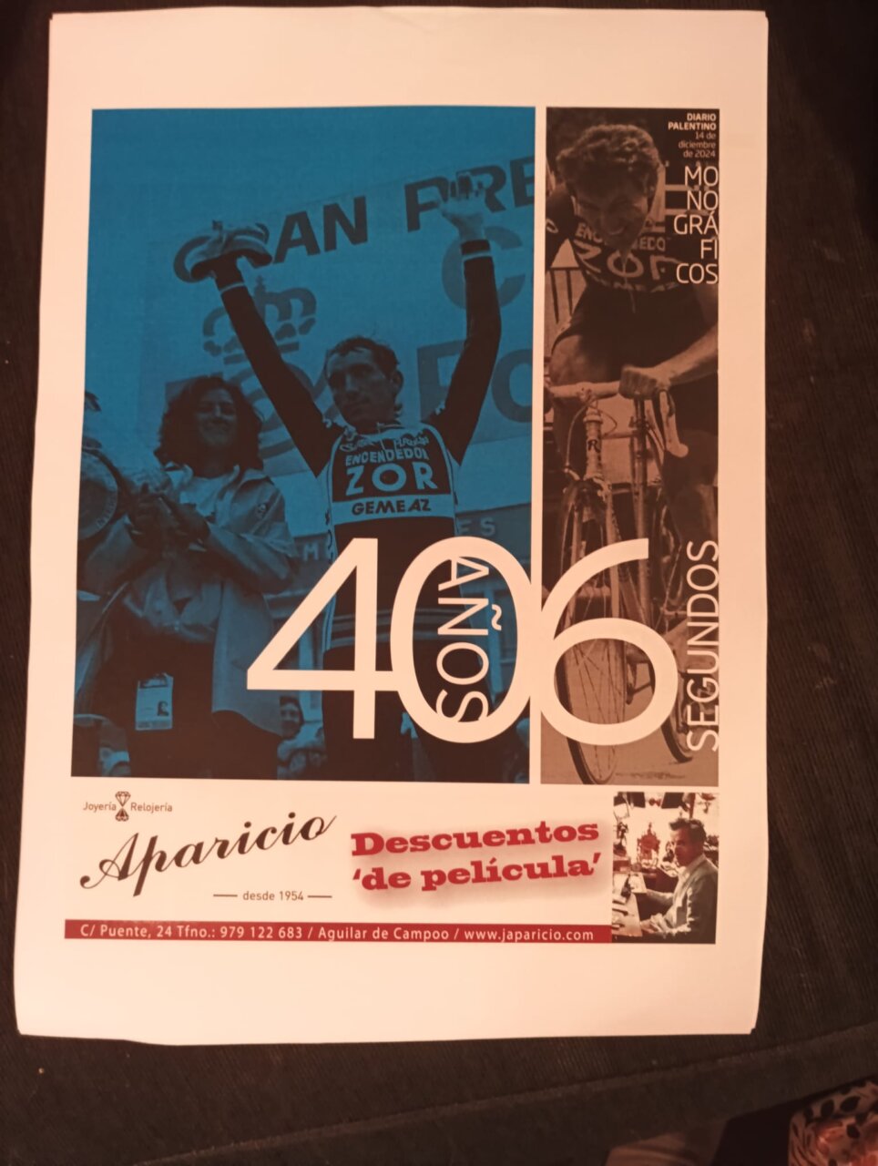 Imagen del premio Mariano del Mazo otorgado a Óscar Navarro