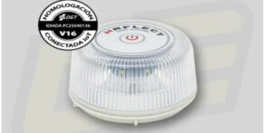 Baliza V16 homologada con geolocalización para vehículos