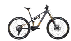 Bicicleta de montaña Whistle con cuadro de carbono y asistencia eléctrica