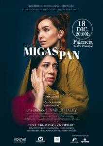 Cartel de la obra Aquellas migas de pan en Palencia