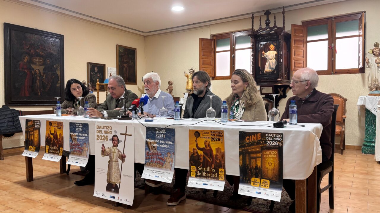 Presentación del programa del Bautizo del Niño 2026 en Palencia