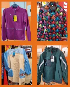 Variedad de ropa laboral y de seguridad en Comercial Gorben