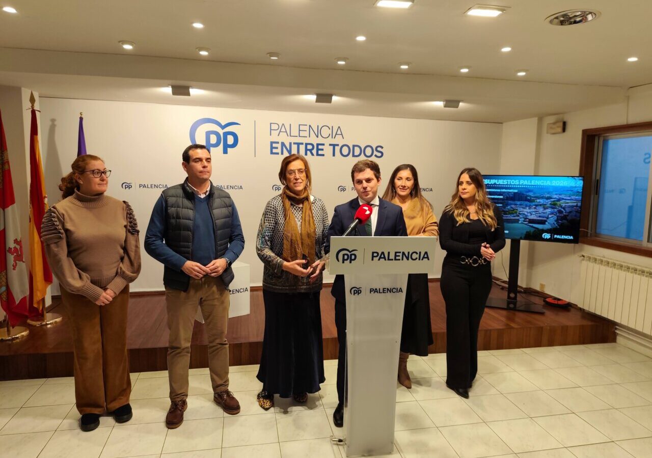 Reunión del Partido Popular en Palencia sobre presupuestos municipales