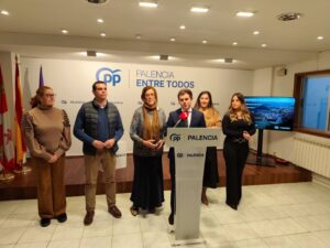 Reunión del Partido Popular en Palencia sobre presupuestos municipales