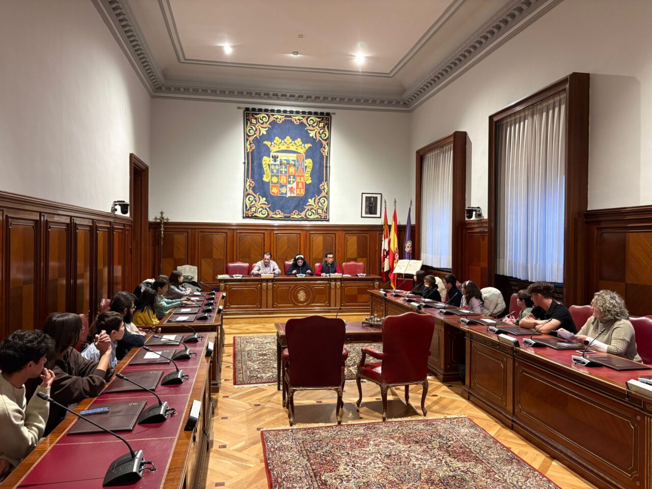 Reunión del Consejo Provincial de Infancia y Adolescencia en Palencia