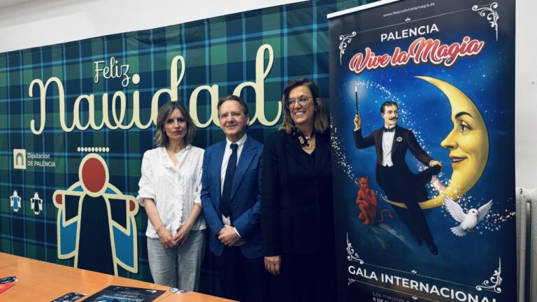 Presentación de la Gala Internacional de la Magia en Palencia