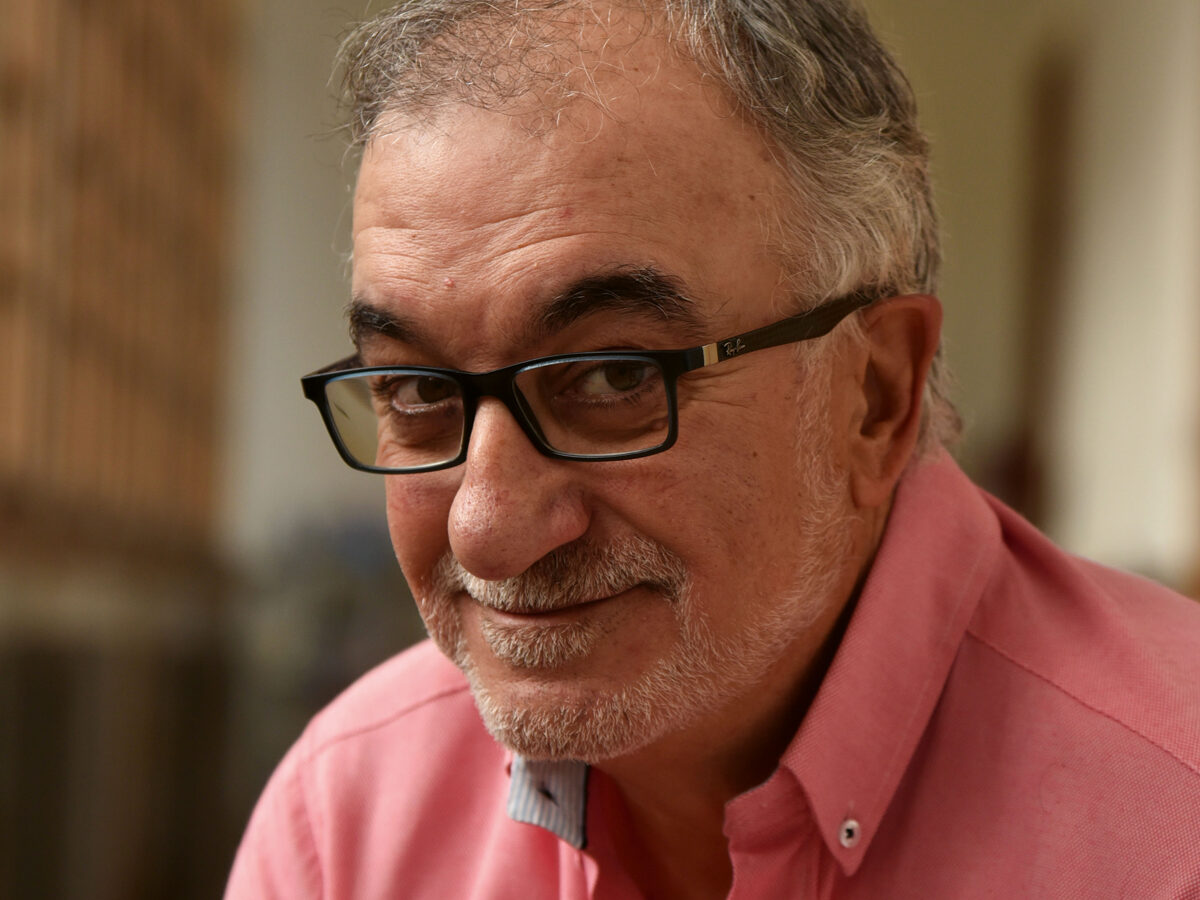 Retrato de Jorge Sanz, director del festival de cine de Aguilar de Campoo.