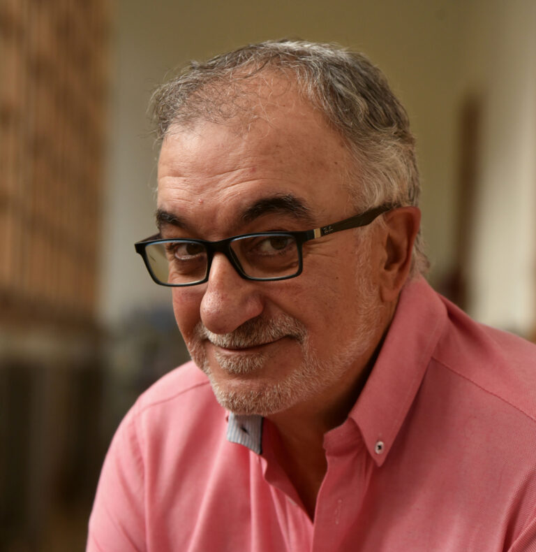 Retrato de Jorge Sanz, director del festival de cine de Aguilar de Campoo.