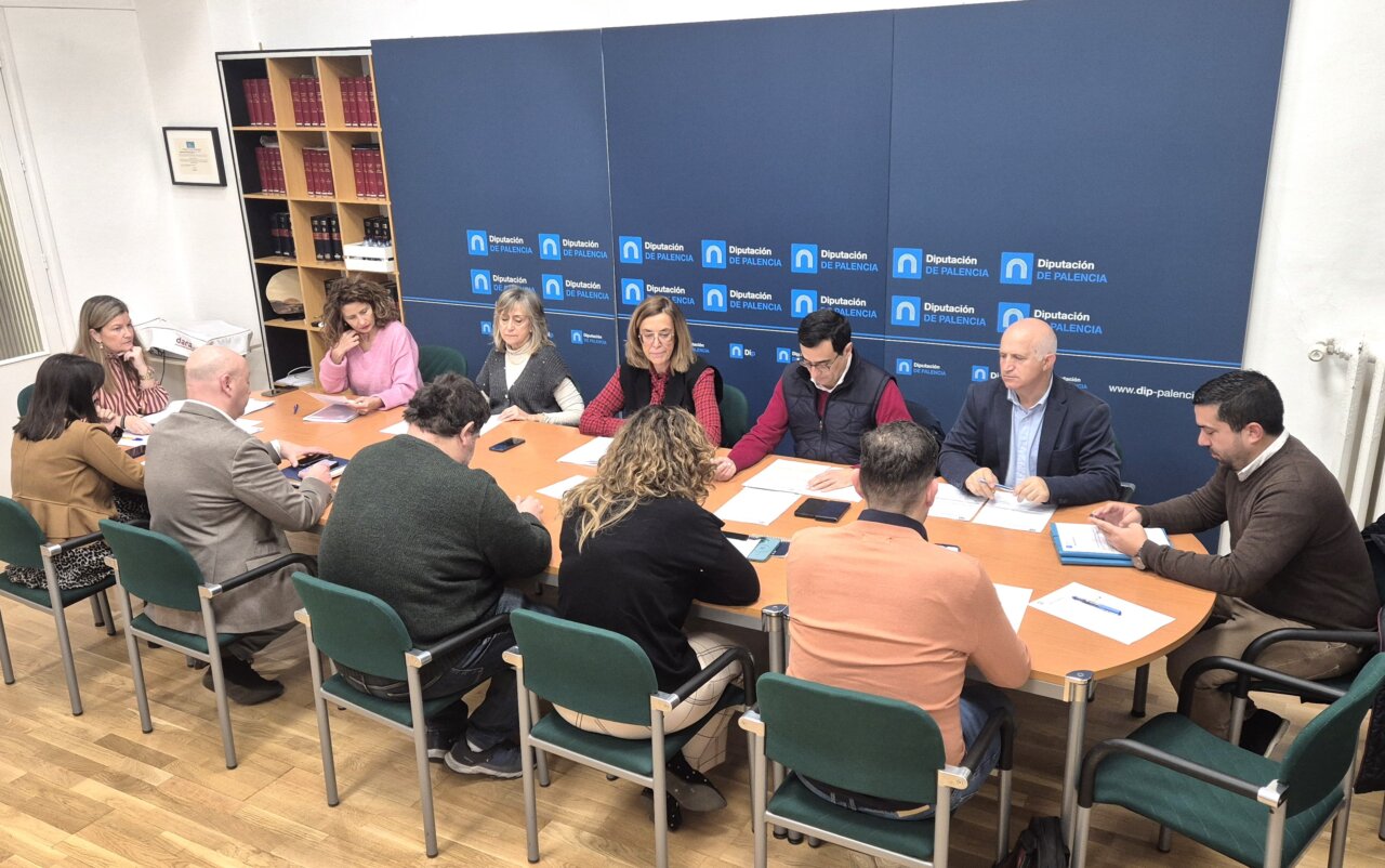 Reunión de la Junta de Gobierno de la Diputación de Palencia