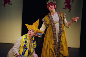 Actrices de Las Niñas de Cádiz en una representación teatral