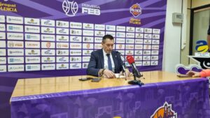 Entrenador Natxo Lezkano en rueda de prensa tras victoria del equipo