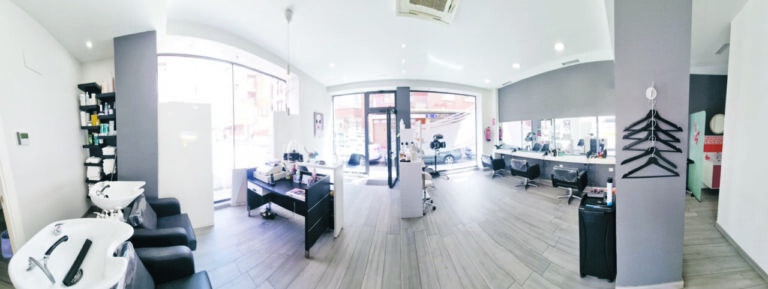 Interior del salón de belleza Peluquería Fátima González en Palencia