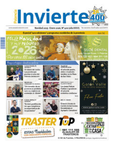 Portada del periódico Palencia Invierte Navidad 2025-2026 con programas navideños