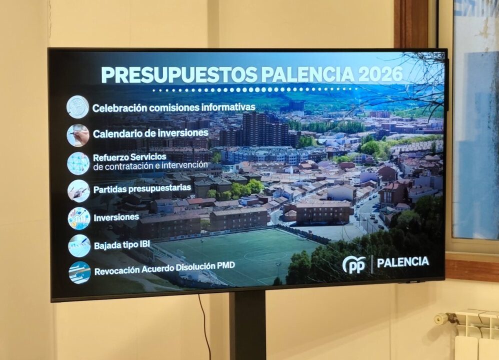 Presentación de los presupuestos municipales de Palencia para 2026