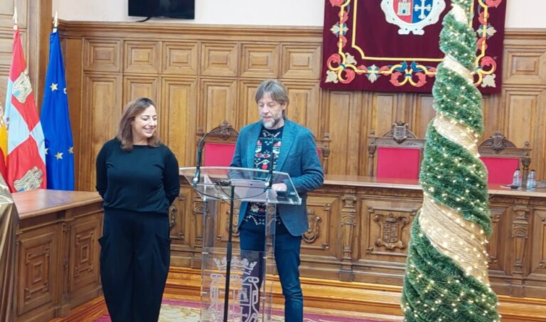 Presentación del programa navideño en el Ayuntamiento de Palencia