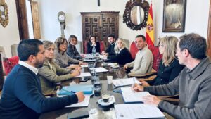 Reunión sobre la marca de garantía de la trufa negra del Cerrato en el Palacio Provincial.