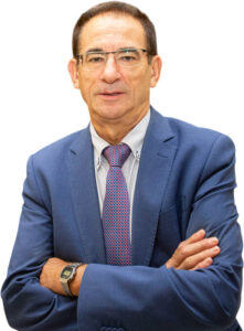 Retrato de Sabino Herrero, exdirector provincial de Educación en Palencia