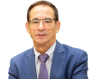 Retrato de Sabino Herrero, exdirector provincial de Educación en Palencia