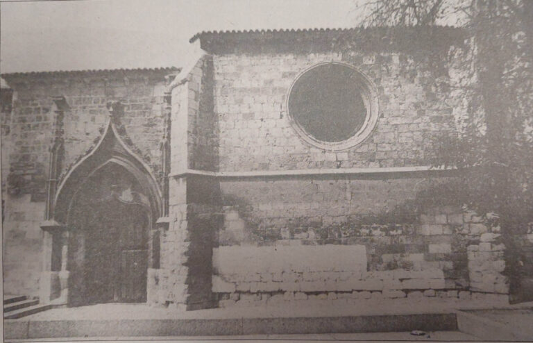 Fachada del convento de San Pablo en Palencia