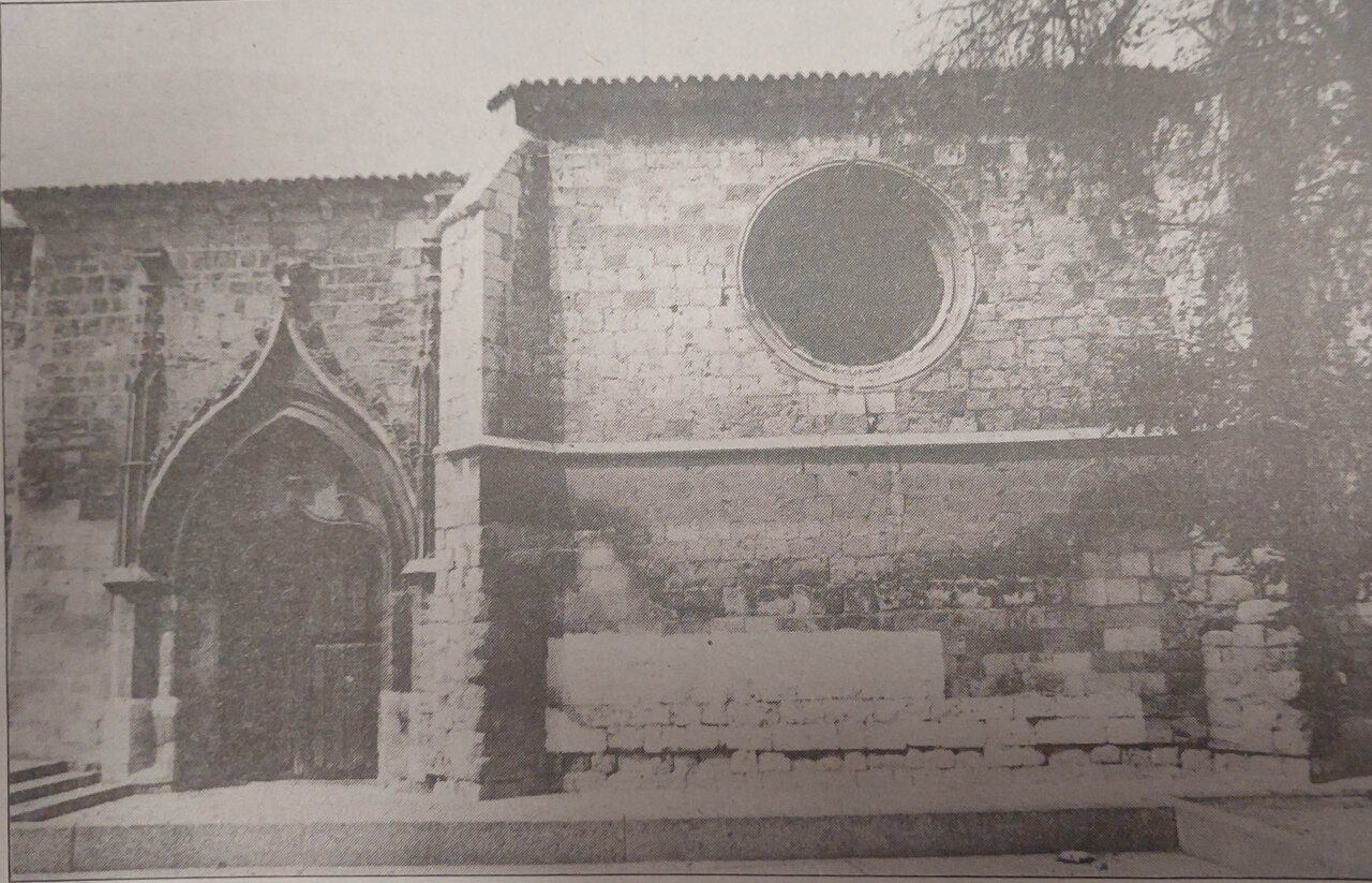 Fachada del convento de San Pablo en Palencia