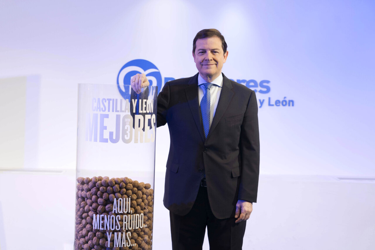 El presidente del PP en un evento sobre Castilla y León