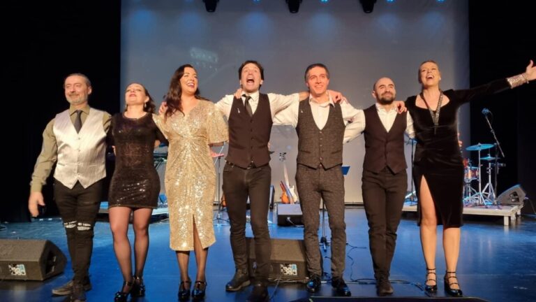 Actuación de Charlotte Blues Band en el Teatro Ortega de Palencia