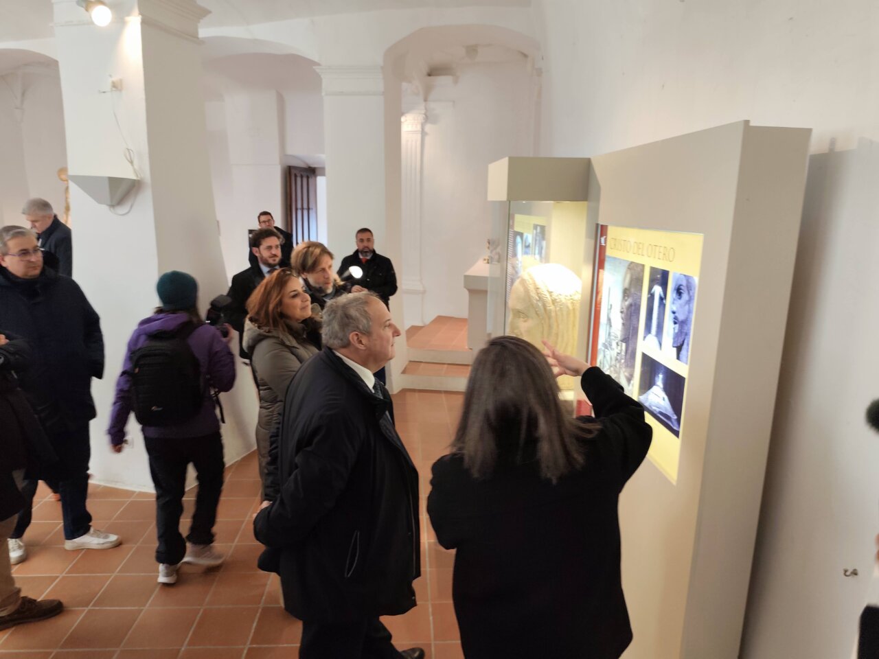 Visita del Ministro de Industria y Turismo al Cristo del Otero en Palencia