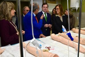 Inauguración de la modernización de la Escuela de Enfermería en Palencia