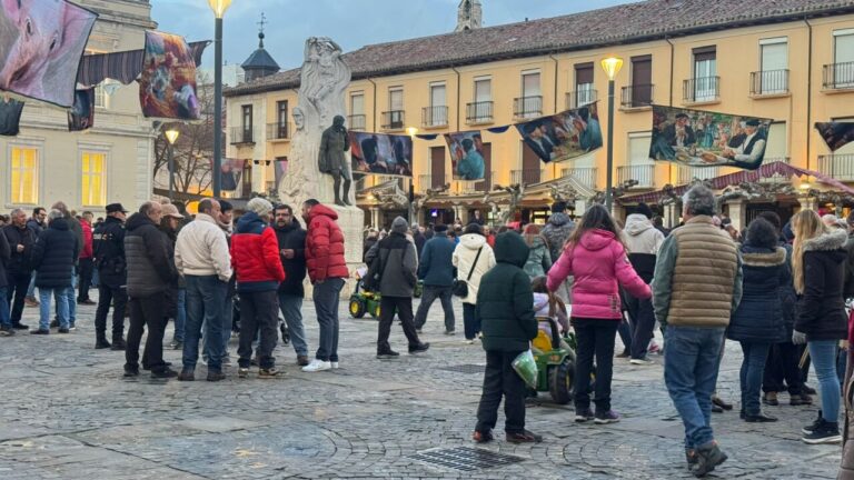 Tractorada infantil: manifestación de los agricultores en Palencia, el 29 de enero de 2026.