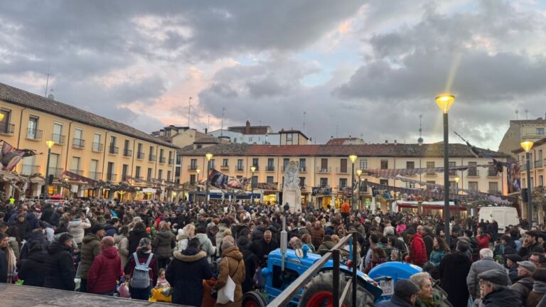 Tractorada infantil: manifestación de los agricultores en Palencia, el 29 de enero de 2026.