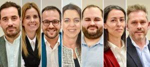 Retrato de los candidatos del PSOE en Palencia para las Cortes de Castilla y León
