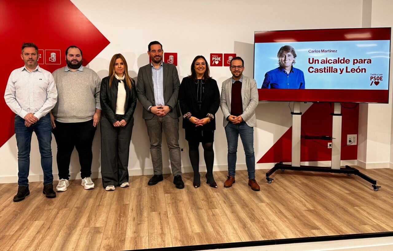 Candidatos del PSOE en Palencia para las elecciones de Castilla y León