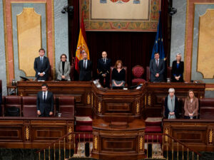 Miembros del Congreso de los Diputados en sesión de votación