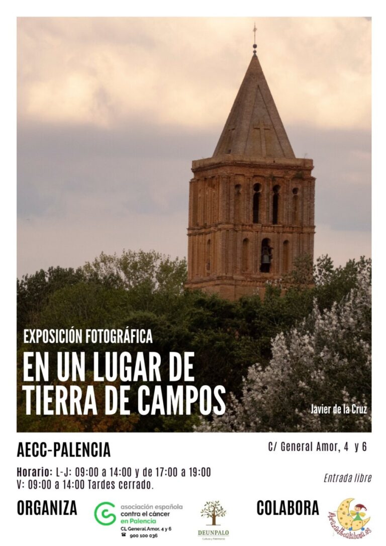 Cartel de la exposición fotográfica En un lugar de Tierra de Campos