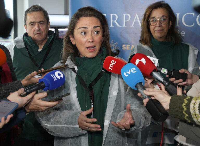 María González Corral hablando sobre el acuerdo con Mercosur