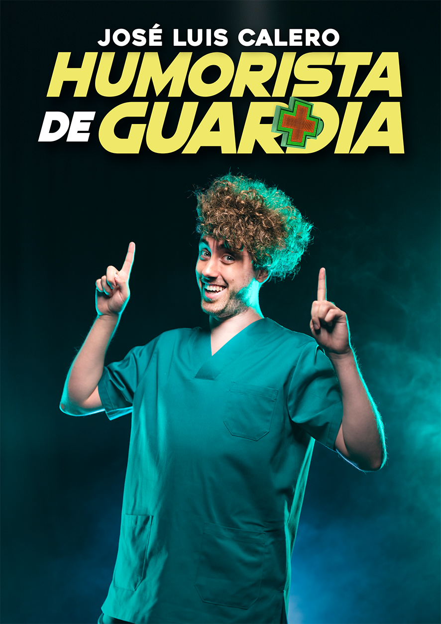 José Luis Calero en su espectáculo Humorista de Guardia