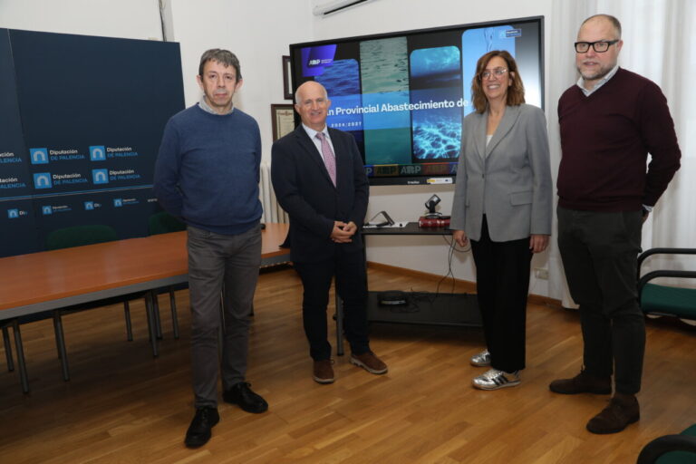 Reunión sobre la inversión en abastecimiento de agua en Palencia