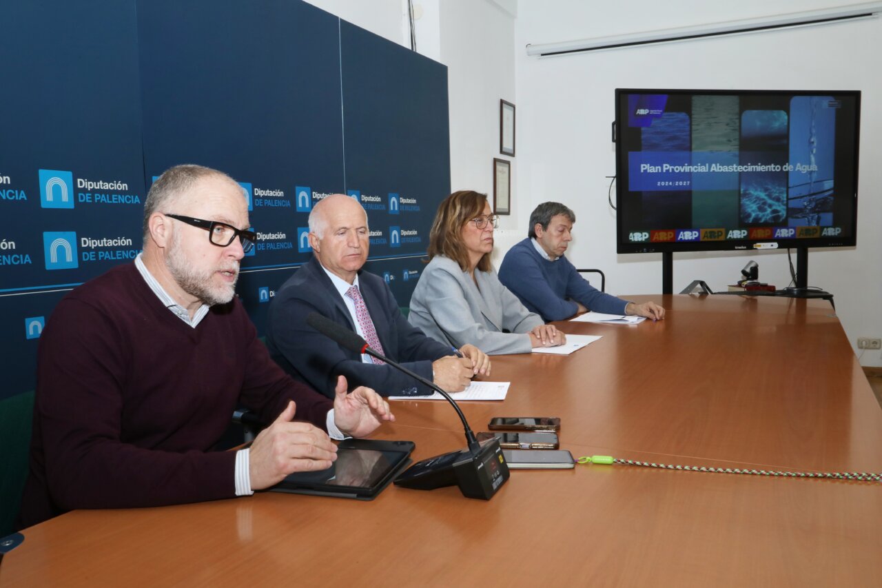 Reunión sobre el Plan Provincial de Abastecimiento de Agua en Palencia