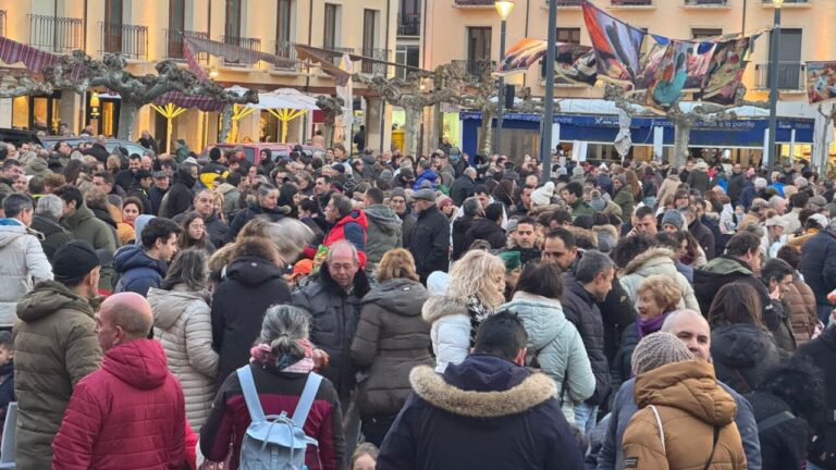 Tractorada infantil: manifestación de los agricultores en Palencia, el 29 de enero de 2026.