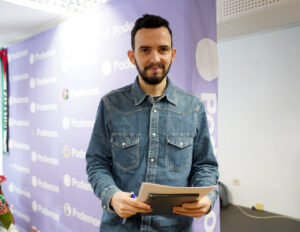 Miguel Ángel Llamas, coordinador de Podemos en Castilla y León