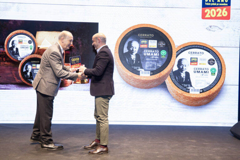 Entrega del premio Sabor del Año 2026 al queso Cerrato Umami