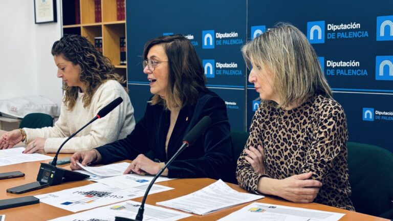 Presentación de la programación cultural de la Diputación de Palencia en una rueda de prensa